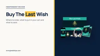 Buy The Last Wish: a headline about where to order and what to save beside the seller's mockup of digital recordings