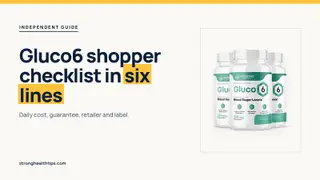 Gluco6 reviews consumer reports style: headline beside the three-bottle Gluco6 package on warm white with a hairline frame