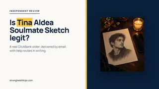 Is Tina Aldea Soulmate Sketch legit: a headline about five reasons to feel comfortable beside our own pencil-style sketch