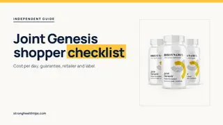 Joint Genesis reviews consumer reports: headline beside the three-bottle Joint Genesis package on a navy panel
