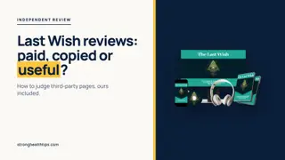 The Last Wish reviews: seller's mockup of the digital recordings on a navy panel