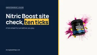 Official Nitric Boost site check: a Nitric Boost Ultra jar beside a headline about ten ticks to run before paying