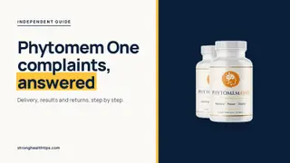 Phytomem One reviews and complaints: headline beside the two-bottle Phytomem One package photo on a navy panel