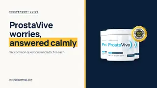 ProstaVive reviews and complaints: headline beside a ProstaVive tub on a warm white panel with a yellow bar