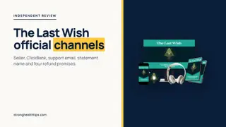 The Last Wish official: seller's mockup of digital recordings on a navy panel
