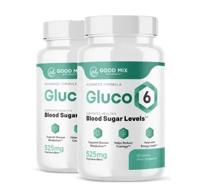 Gluco6 scam worries: the two-bottle Gluco6 package as shown on the seller's order page