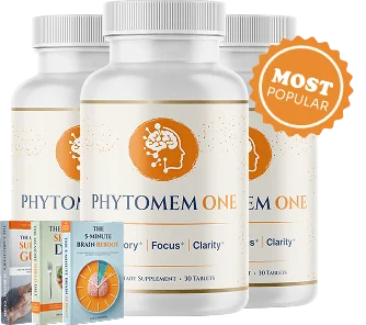 Buy Phytomem One: the three-bottle Phytomem One package, the middle option at 90 days