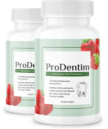 ProDentim scam worries answered: the two-bottle ProDentim package shown on the seller's real order page