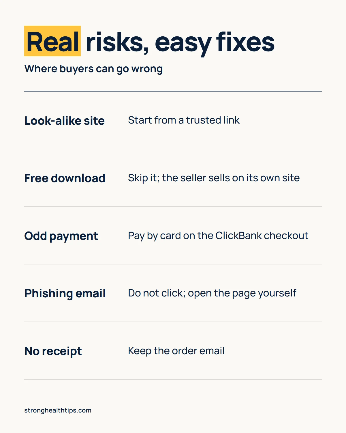 Forbidden China Wealth scam infographic: look-alike sites, free downloads, phishing emails and odd payment requests