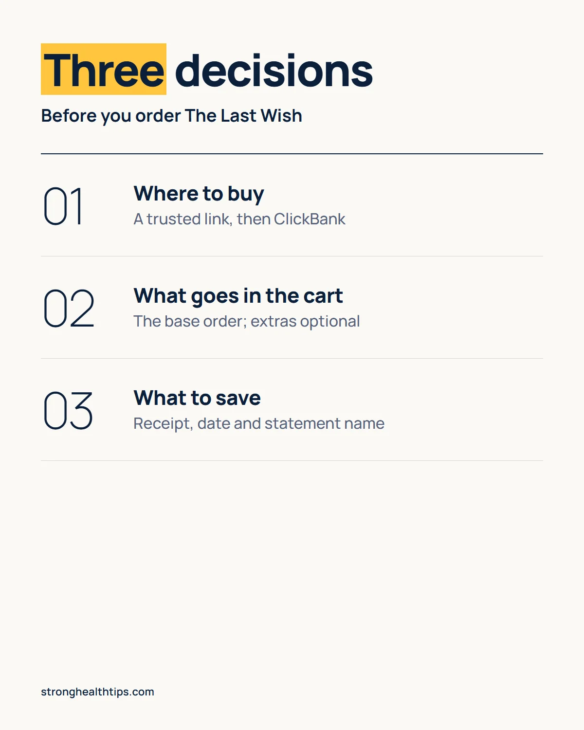 Buy The Last Wish: three decisions before you order, where to buy, what to put in the cart and what to save